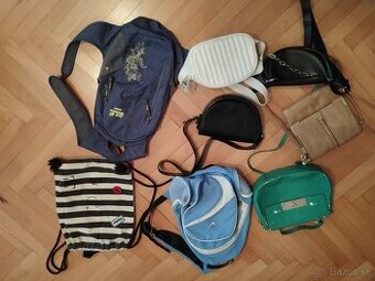 Ruksaky,kabelky za symbolickú sumu