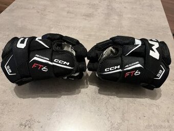 predam hokejove rukavice CCM FT6 JR velkost 11’’