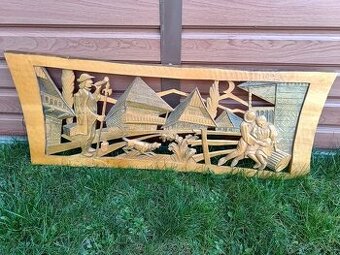 drevorezba ľudový motív Čičmany