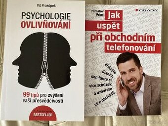 TOP biznis knihy: Psychologie ovlivňování + Obchodní telefon