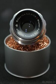 Meyer optik trioplan 50mm f2.9 red V altix