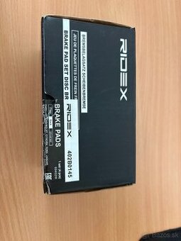 Nové brzdové doštičky RIDEX 402B0145