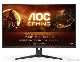 LCD monitor AOC Q32G2 diely