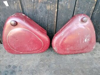 jawa 250/350 perak - sada kastlíkov