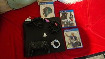 Sony Playstation 4 Pro 1TB + joypad a hry