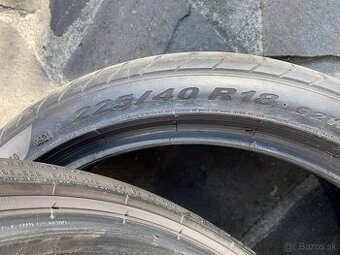 letne pneumatiky Pirelli 225/40 R18 Run Flat 2ks