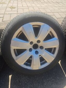 Zimné pneumatiky 205/55R 16+ disky audi
