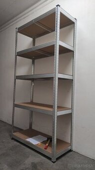 Zadarmo priveziem kvalitné regále 180x90x40cm, 175kg/polica