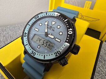 Invicta Diver Blue Analog - Digital