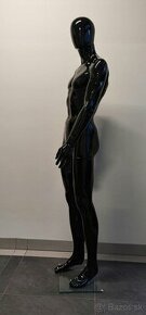Pánska figurína čierna 190cm