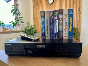 Predám VHS prehrávač - VCR Panasonic NV-HV61