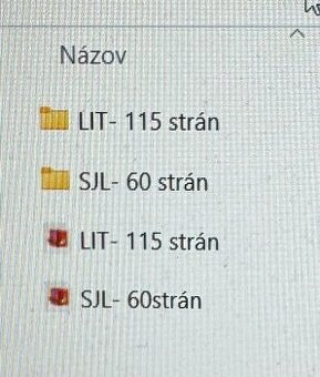 Maturita SJL