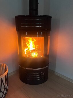 ABX Atrium 7 V 7kw teplovzdušné krbove kachle
