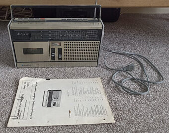 Staré retro rádio Blaupunkt Derby CR i s dokumentací