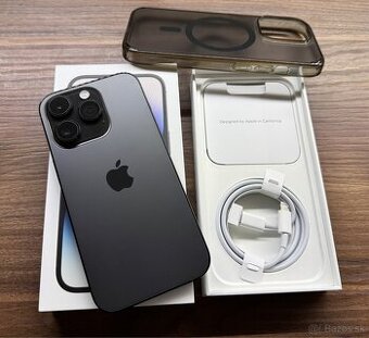Apple iPhone 14 Pro 128GB Space Black - top stav