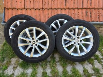 Disky Škoda Elbrus + Letné pneumatiky Hankook