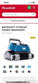 Bazenovy vysavac