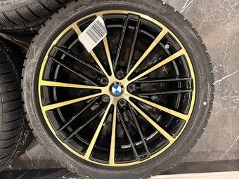 orig r19 BMW 5er G30 G31 635 Night Gold 6894839