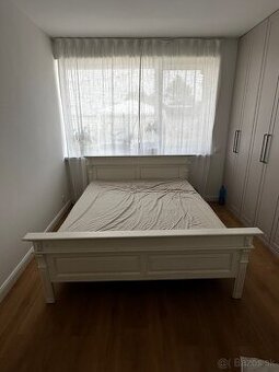 Rustikalna masivna postel 160x200