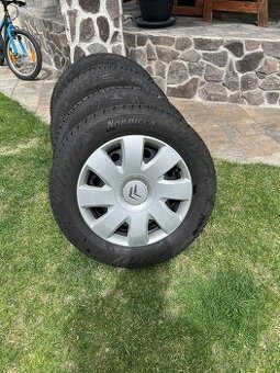 Predám komplet kolesá zima Peugeot/Citroen
