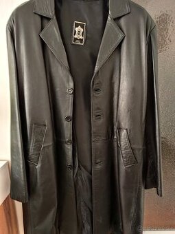 Pánsky kožený kabát