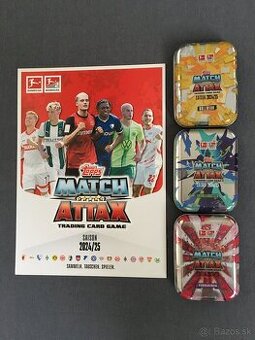 Topps Match Attax Saison 2024/25 Bundesliga kartičky