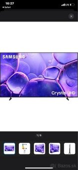 Predám Samsung crystal uhd 55” Smart 4k tv