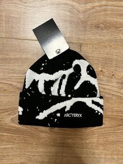 Zimna ciapka Arcteryx Grotto Beanie Black/White