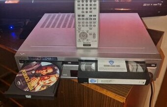 6 v1 VHS 450wat Hi-Fi receiver SONY CD DVD rádio FM RDS HDMi