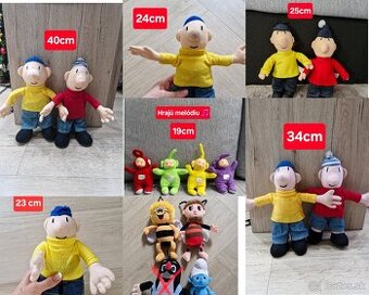 PAT a MAT, Teletubbies, Vecernicek plysove postavicky