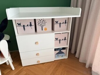 Predám detskú prebaľovaciu komodu