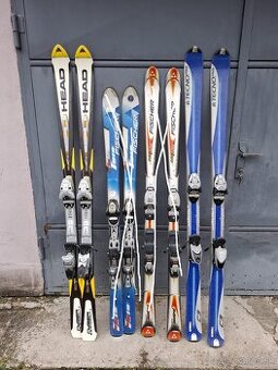 Predám zjazdové lyže Head, Fischer, Techno