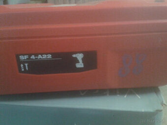 HILTI kufre rôzne druhy