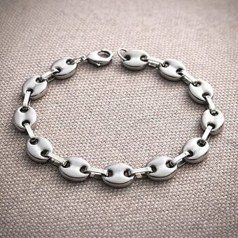 Pánska retiazka na ruku z chirurgickej ocele