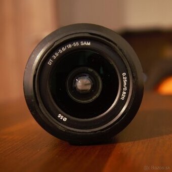 Objektív pre Sony A-mount SAL1855 - DT 18-55 SAM