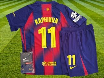 dres Raphinha #11 FC Barcelona 25/26 home 115-125cm