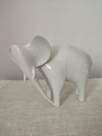Royal dux slon Brusel porcelánová soška