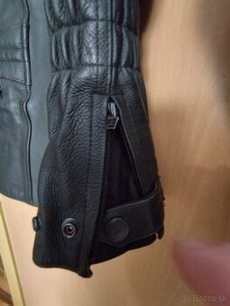 Dámska kožená moto bunda
