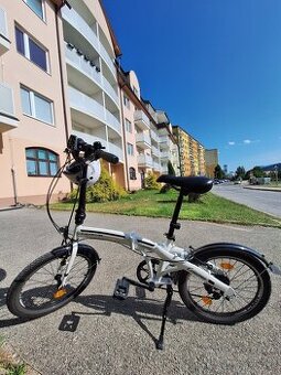 Mestský bicykel skladačka 6 rychlosti 20" kolesa