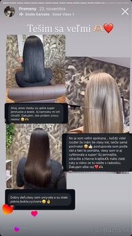 Keratin alebo botox u vás doma