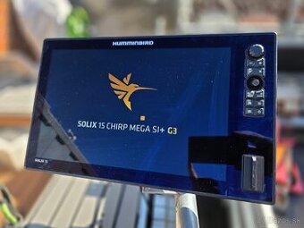 Predám sonar Humminbird SOLIX 15 CHIRP MEGA SI+ G3