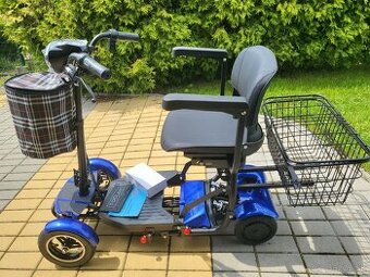elektrický invalidny vozik - skúter pre ZTP seniorov 15km/h