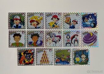 Pokemon Stickers 1999 ARTBOX (Strieborne)