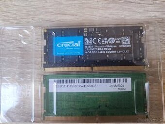Pamäť RAM SO-DIMM 16 GB DDR5 (32 GB) - 16GB, 32GB