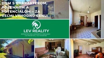 Dom s charakterom, pozemkom a potenciálom