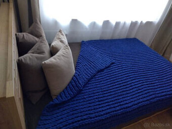 NOVA puffy deka 145/200 kralovska modra