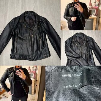 sinsay stylova damska kozenkova bunda-kozak