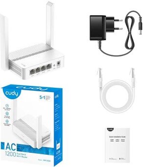 Predám nový 5 v 1 Dual-Band WiFi router Cudy AC1200