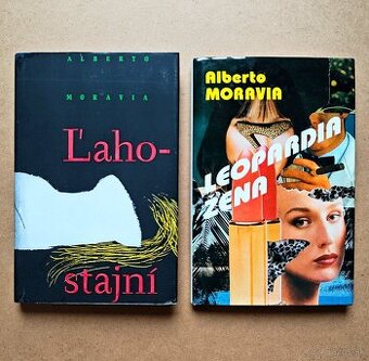 2x ALBERTO MORAVIA: Ľahostajní a Leopardia žena