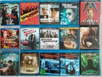 Original BD blue ray disky v parádnom stave od 3 eur